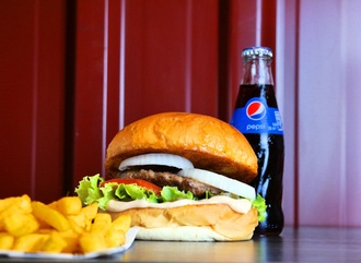 BBQ Burger Menü görseli