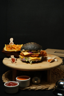 Black Secret Burger görseli