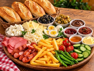 Kahvaltı Tabağı (2 Kişilik) görseli
