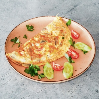 Sosisli & Beyaz Peynirli Omlet görseli