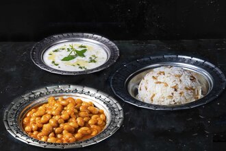 Etsiz Kuru Fasulye & Pilav & Cacık Menüsü görseli