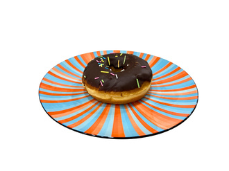 Çikolatalı Halka Donut görseli