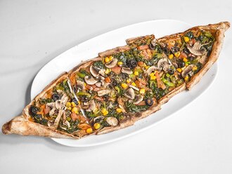 Sebzeli Pide (Açık) görseli