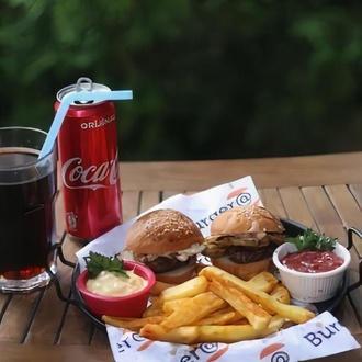 Kids Burger Menü görseli