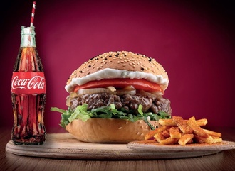 Blue Cheeseburger Menü görseli