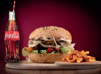 Veggie Burger Menü görseli