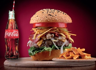 Fat Burger Menü görseli