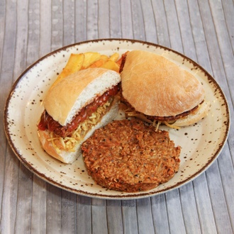 Vegan Klasik Burger görseli