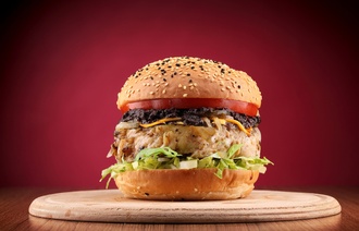 Chicken Texas Burger görseli