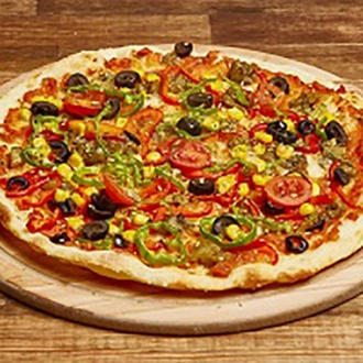 Vegan Pizza (Orta) görseli