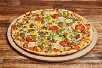 Aubergine Pizza (Orta) görseli