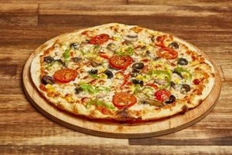 Vegeterian Pizza (Orta) görseli