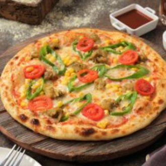 Aubergine Pizza (Büyük) görseli