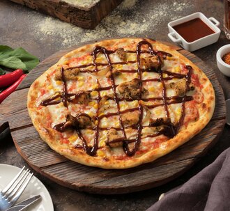 Chicken BBQ Pizza (Orta) görseli