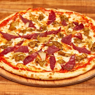 Füme Kaburga Pizza (Büyük) görseli