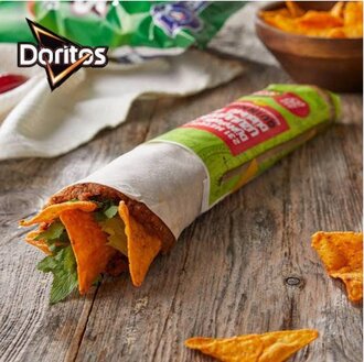 Doritoslu Çiğ Köfte Dürüm görseli