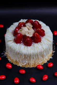 Meyveli Yaş Pasta (4 - 6 Kişilik) görseli