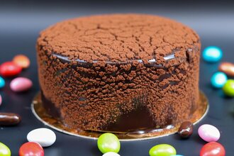 Çikolatalı Pasta (10 - 12 Kişilik) görseli