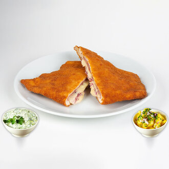 Bauern Schnitzel Menü görseli