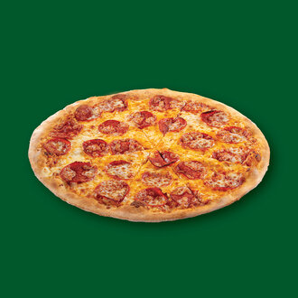 Pepperonili Pizza (Orta) görseli