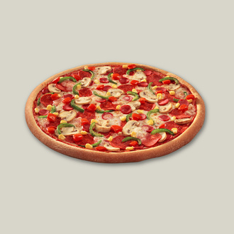 Süper Karışık Pizza (Küçük) görseli