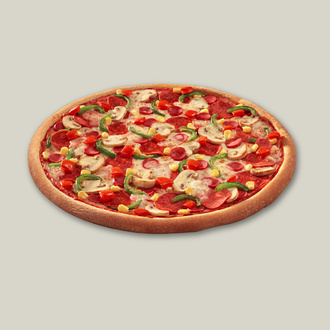 Süper Karışık Pizza (Orta) görseli