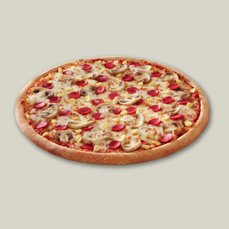 Favori Üçlü Pizza (Büyük) görseli
