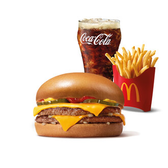 Double Cheeseburger Menü görseli