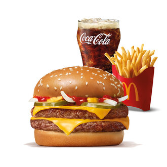 Double Quarter Pounder® With Cheese Menü görseli