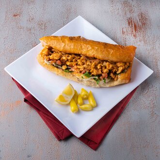 5'li Ekmek Arası Tavuk Tantuni Menü görseli