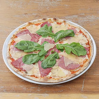 Füme Etli & Mantarlı Pizza görseli