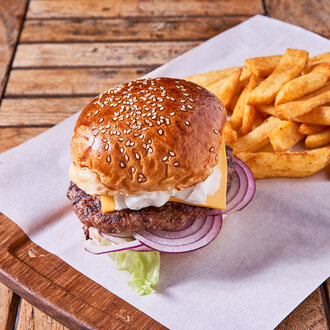 Garlic Shot Burger görseli