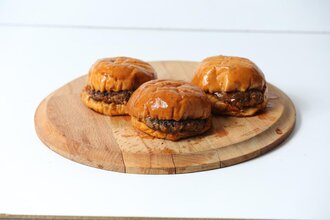 3'lü Islak Hamburger Menü görseli