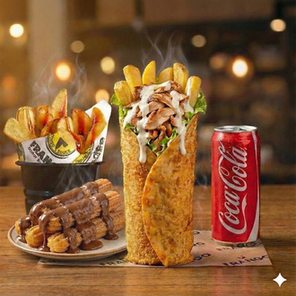 Frango Full Tavuk Döner Menü görseli