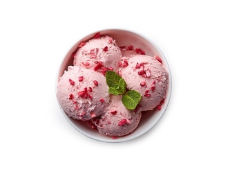 Çilekli Dondurma (500 gr.) görseli