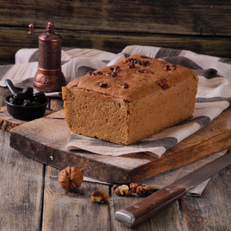 Glutensiz Karabuğday Cevizli Ve Zeytinli Ekmek(500g) görseli