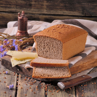 Glutensiz Karabuğday Ekmeği Sade (500 Gr.) görseli