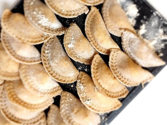 Siyez Mantı / Pelmeni Peynirli(500g) (Pişirilmemiş) görseli