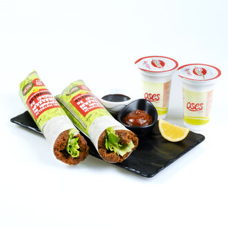 2'li Çiğ Köfte Dürüm Menü görseli