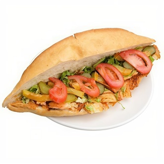 Tam Ekmek Arası Tavuk Döner görseli