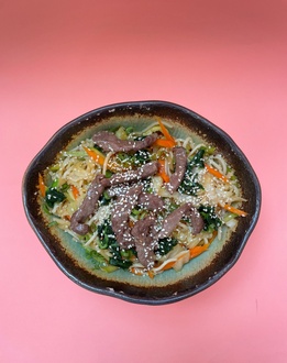 Etli Noodle/ Beef Noodle görseli