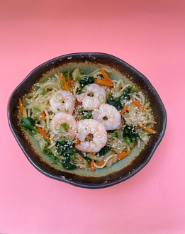 Karidesli Noodle/ Shrimp Noodle görseli