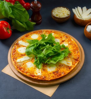 Dört Peynirli Pizza (Büyük) görseli