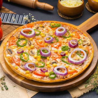 Sebzeli Pizza (Küçük) görseli