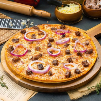 Kavurmalı Pizza (Küçük) görseli