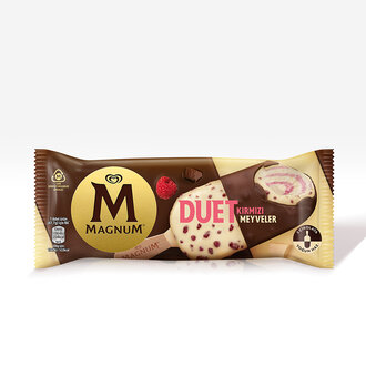Algida Magnum Mini Düet Kırmızı Meyveler (58 Ml.) görseli