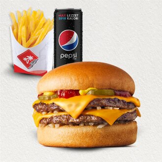 Cheeseburger Menü görseli