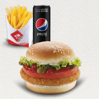 Tavuk Burger Menü görseli