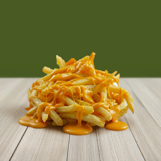 Cheddar Soslu Patates Kızartması görseli