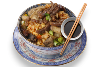 91- Dana Etli Körili Mantarlı Pilav görseli